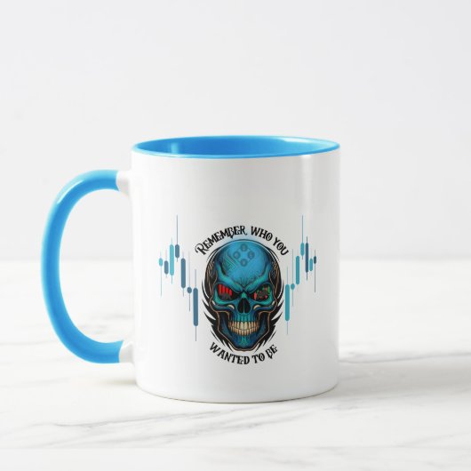 Trade Motivation | Skull | Remember  Tasse (Links)