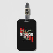 Trade Motivation | Trust | Self discipline Gepäckanhänger (Vorderseite Vertikal)