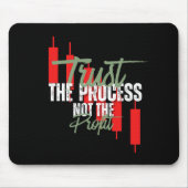 Trade Motivation | Trust | Self discipline Mousepad (Vorne)