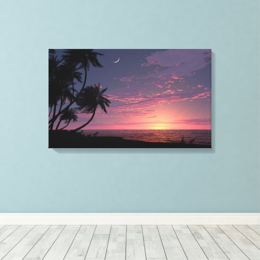 Trade Wind Twilight Leinwanddruck (Insitu (Holzboden))