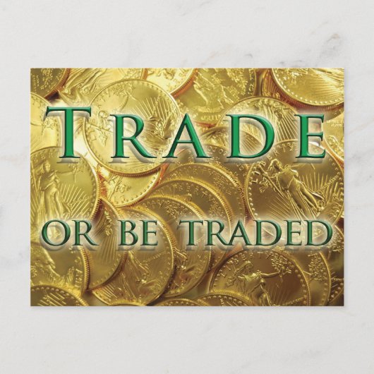 TradeorbeTraded Postkarten (Vorderseite)