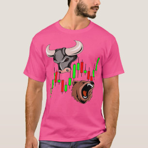 Trader and bull For Traders of the financial marke T-Shirt