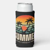 Trader design | Summer | Funny Selters Dosenkühler (Seltzer Vorderseite)