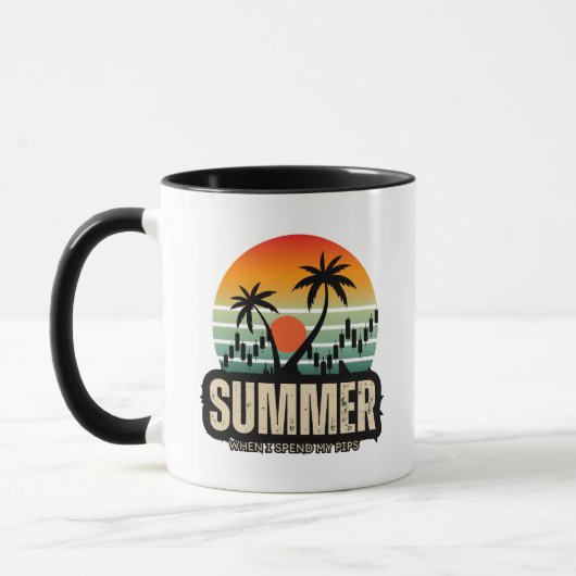 Trader design | Summer | Funny Tasse (Links)