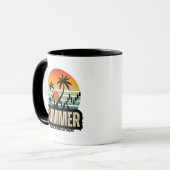 Trader design | Summer | Funny Tasse (Vorderseite Links)