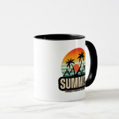 Trader design | Summer | Funny Tasse (VorderseiteRechts)