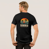 Trader design | Summer | Funny Tri-Blend Shirt (Rückseite voll)