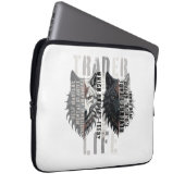 Trader life | Wolf | Both sides Laptopschutzhülle (Vorne Rechts)