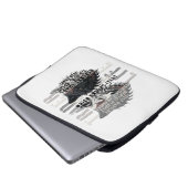 Trader life | Wolf | Both sides Laptopschutzhülle (Vorne Knopf)