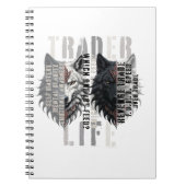 Trader life | Wolf | Both sides Notizblock (Vorderseite)