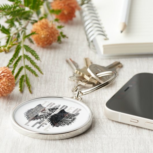 Trader life | Wolf | Both sides Schlüsselanhänger (Seite)