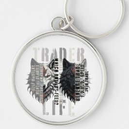 Trader life | Wolf | Both sides Schlüsselanhänger