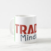Trader-Mentalität – Disziplinorientierter Handel Kaffeetasse (Vorderseite Links)