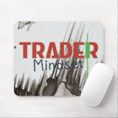 Trader-Mentalität – Disziplinorientiertes Trading Mousepad (Mit Mouse)