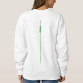 Trader-Mentalität – Disziplinorientiertes Trading Sweatshirt (Rückseite)