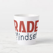 Trader Mindset – Discipline, Focus, Trading Psycho Milchtasse (Vorderseite)