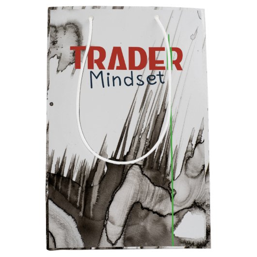 Trader Mindset – Discipline, Focus, Trading Psycho Mittlere Geschenktüte (Vorderseite)