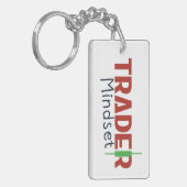 Trader Mindset – Discipline Focus & Trading Psycho Schlüsselanhänger (Vorderseite links)