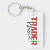 Trader Mindset – Discipline Focus & Trading Psycho Schlüsselanhänger (Vorderseite)