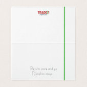 Trader Mindset – Discipline Focused Trading (Innenseite Aufgefaltet)