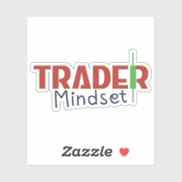 Trader Mindset – Discipline Focused Trading Aufkleber