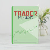 Trader Mindset – Discipline Focused Trading Einladung (Stehend Vorderseite)
