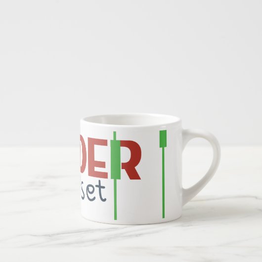 Trader Mindset – Discipline Focused Trading Espressotasse (Rechts)