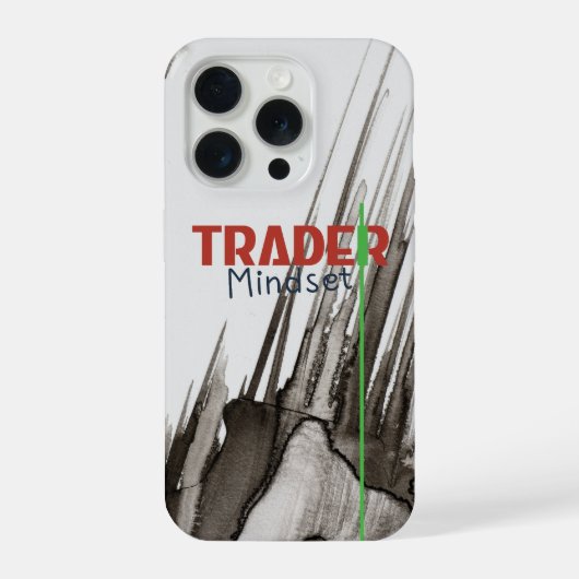 Trader Mindset – Discipline Focused Trading iPhone Hülle (Rückseite)