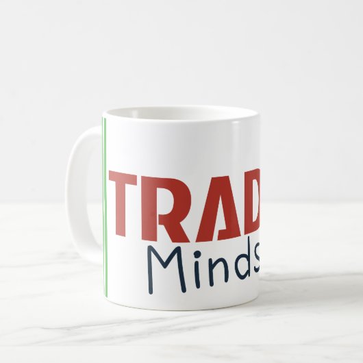 Trader Mindset – Discipline Focused Trading Kaffeetasse (Vorderseite Links)
