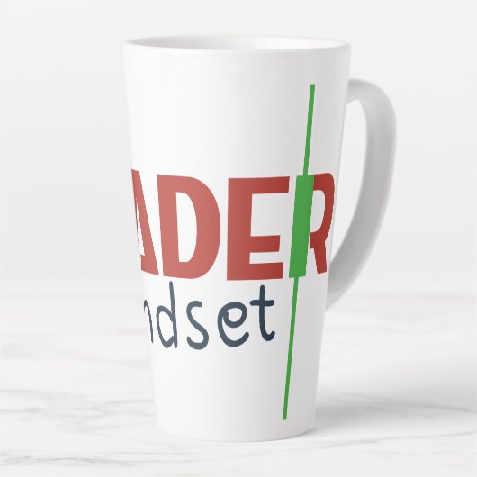 Trader Mindset – Discipline Focused Trading Milchtasse (Rechte Ecke)