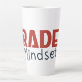 Trader Mindset – Discipline Focused Trading Milchtasse (Vorderseite)