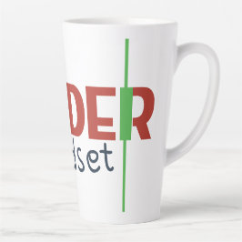 Trader Mindset – Discipline Focused Trading Milchtasse