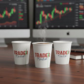 Trader Mindset – Discipline Focused Trading Pappbecher