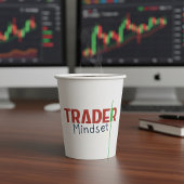 Trader Mindset – Discipline Focused Trading Pappbecher