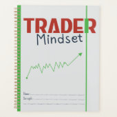 Trader Mindset – Discipline Focused Trading Planer (Vorderseite)