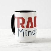 Trader Mindset – Discipline Focused Trading Tasse (Vorderseite Links)