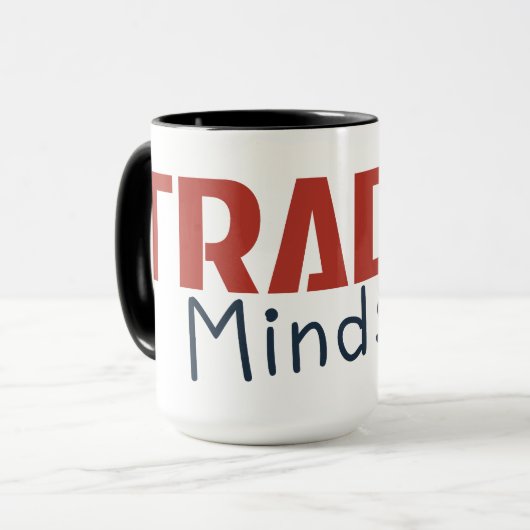 Trader Mindset – Discipline Focused Trading Tasse (Vorderseite Links)