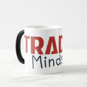 Trader Mindset – Discipline Focused Trading Verwandlungstasse (Vorderseite Links)