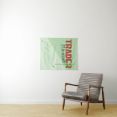 Trader Mindset – Discipline Focused Trading Wandteppich (Beispiel (Horizontal))