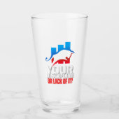 Trader motivation | Bull | Discipline Glas (Vorderseite)