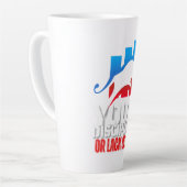 Trader motivation | Bull | Discipline Milchtasse (Linke Ecke)