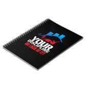 Trader motivation | Bull | Discipline Notizblock (Linke Seite)