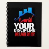Trader motivation | Bull | Discipline Planer (Vorderseite)