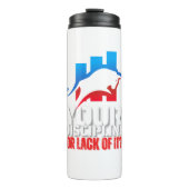 Trader motivation | Bull | Discipline Thermosbecher (Vorderseite)