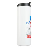 Trader motivation | Bull | Discipline Thermosbecher (Nach links gedreht)