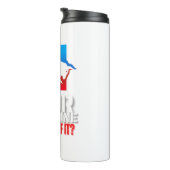 Trader motivation | Bull | Discipline Thermosbecher (Nach rechts gedreht)