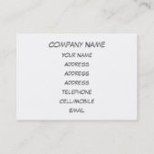 TRADES ROOFING VISITENKARTE (Rückseite)