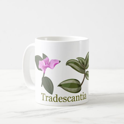 Tradescantia 2 kaffeetasse (Vorderseite Links)