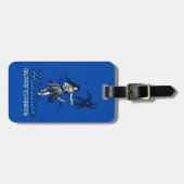 Tradewinds Hawaiian Island Hula Girl Bright Gepäckanhänger (Vorderseite horizontal)