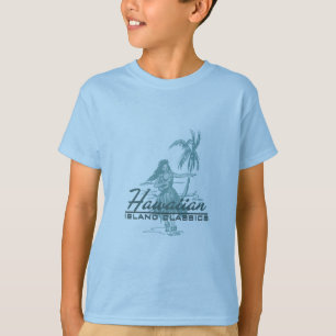 Tradewinds Hawaiian Island Hula Mädchen T-Shirt